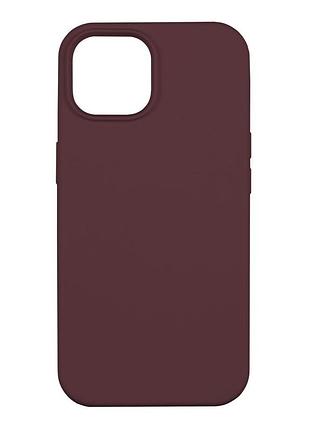 Чехол silicone case aa apple iphone 12/ apple iphone 12 pro plum