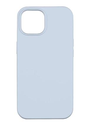 Чехол silicone case aa apple iphone 15 sky blue