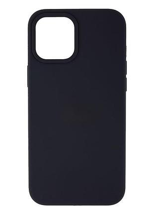 Чехол silicone case aa iphone 12 pro max dark grey