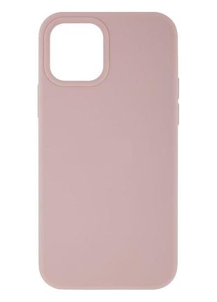 Чехол silicone case aa apple iphone 12/ apple iphone 12 pro pink sand