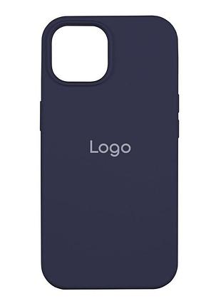 Чехол spase silicone case full size aa iphone 15 deep navy