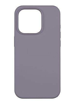 Чехол silicone case aa apple iphone 14 pro lavender grey