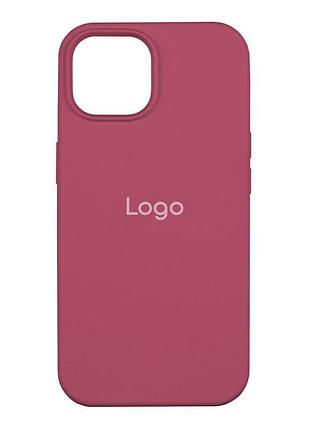 Чехол spase silicone case full size aa iphone 15 dragon fruit