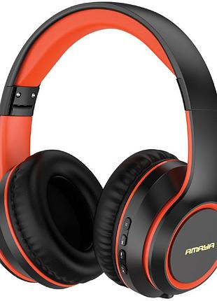 Уценка накладные беспроводные наушники amaya h520f with audio recording