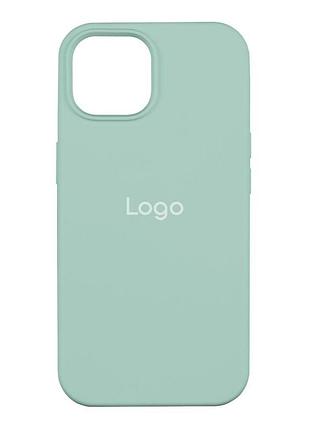 Чехол spase silicone case full size aa iphone 15 turquoise