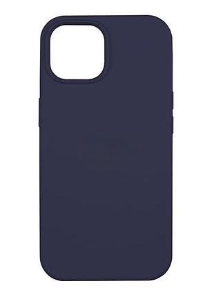 Чехол silicone case aa iphone 14 deep navy