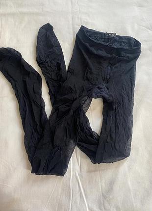 Колготки женские falke фальке 44 s сине ~ черные