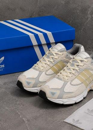 Кросівки adidas response x bad bunny cream beige grey