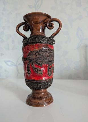 Ваза- амфора винтажная ceramica ausella сан-марино