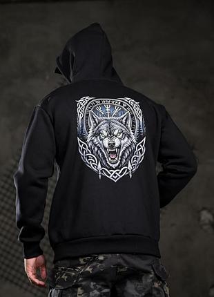 Милитари худи на флисе wolf вт5518