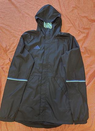 Вітровка адідас adidas темно-синя
