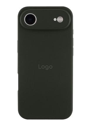 Чохол silicone case full size with frame для iphone 17 air 71.cyprus green