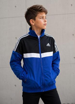 Adidas олімпійка / вітровка / спортивна кофта / зіпка для хлопчика 9–10 років, 140 см