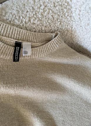 Вязаний светр h&m 3