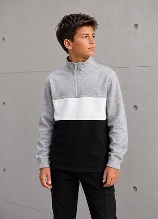 Світшот h&m 146/152 (10–12 років) утеплений, органічна бавовна