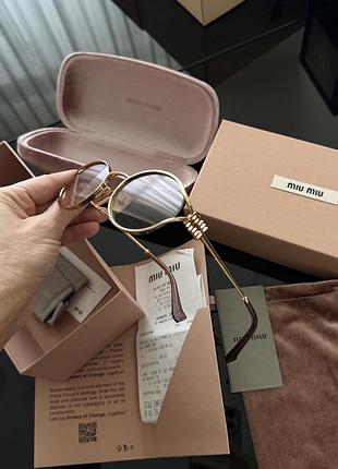 Окуляри miu miu оригінал є чек
