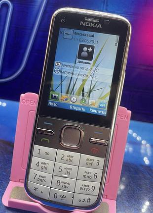 Nokia c5-00 (rm-645, made in hungary) — легендарний кнопочний смартфон у металевому корпусі