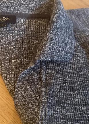 Светр поло massimo dutti сірий елегантний жіночий