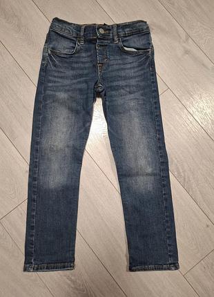Джинси на хлопчика h&amp;m  slim fit 8-9р