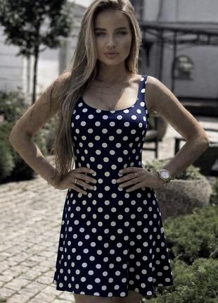 Сукня плаття в горошок