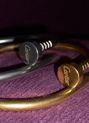 Браслет унісекс у стилі cartier juste un clou з медичного сплаву,