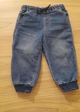 Джинсы детские на резинке zara