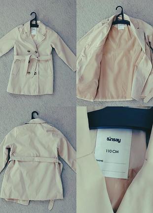 Тренч,плащ sinsay