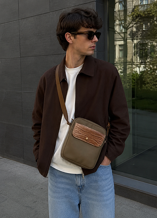 Сумка через плече французького бренда longchamp
