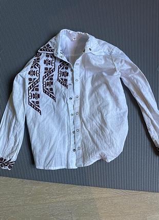 Вишиванка, сорочка на хлопчика. 128 см