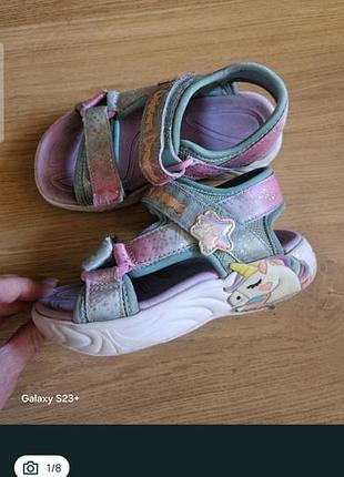 Брендовые босоножки sketchers 27,28 размер