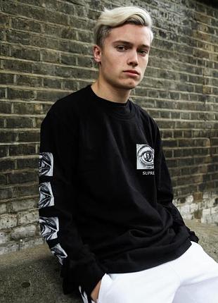 Чоловічий лонгслів supreme x m.c. escher