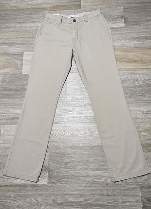 Мужские новые брюки george , размер 32/33 casual , 100% хлопок