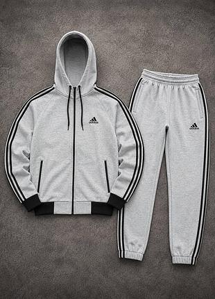 Спортивний костюм adidas лакоста на флісі ❄️
