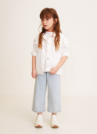Куртка джинсова uniqlo для дівчинки 116–122 см 6–7 років