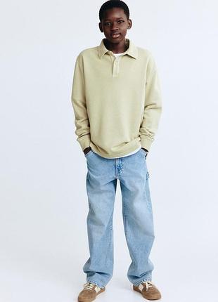 Джинсы loose fit carpenter подростковые для парней от h&amp;m