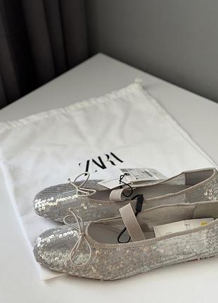Zara балетки 40