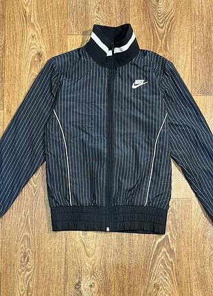 Жіноча спортивна олімпійка nike sportswear pinstripe в смужку