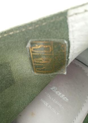 Ботинки замшеві чоловічі.bata. 4