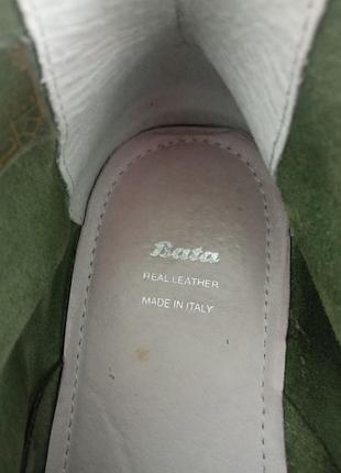 Ботинки замшеві чоловічі.bata. 3