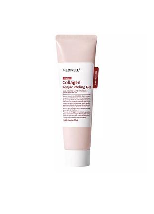 Пілінг-скатка з колагеном medi-peel red lacto collagen konjac peeling gel 95 мл