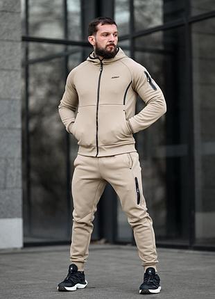 Спортивный костюм мужской зимний светлый