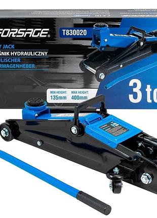 Домкрат подкатной гидравлический 3т (135-400мм) forsage f-t830020