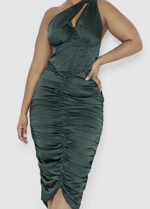 Корсетна сукня плаття великого розміру батал plt prettylittlething, xxxxxl 58р