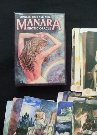 Карты оракулов манара (manara erotic oracle) 10.4х7.3 см на английском языке