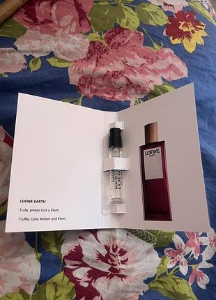 Пробник парфумованої води loewe earth