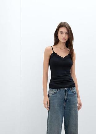Топ intimissimi модаловий з мереживом pretty flowers