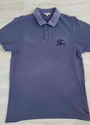 Футболка поло burberry london slim fit