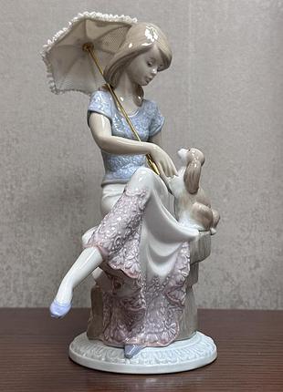 Фарфоровая статуэтка lladro «идеальная картина».