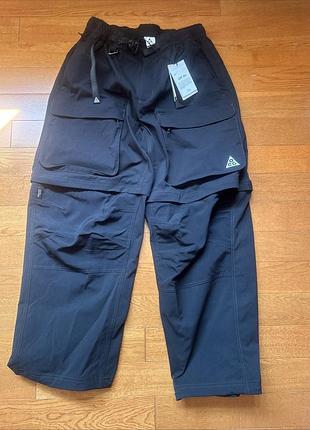 Оригинальный брюки мужские nike acg smith summit men zip cargo pants 1920t black hv0591-010