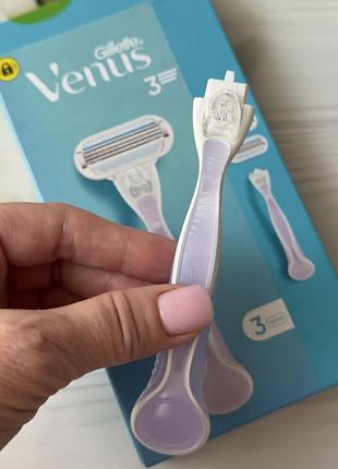 Жіночий станок для гоління без змінних картриджів gillette venus 3 venus smooth start